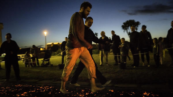 Boundless charity firewalk event